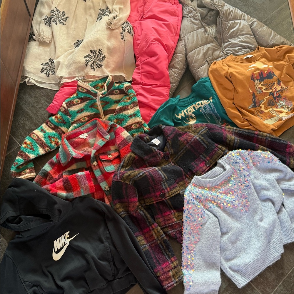 Girls mixed clothing lot! Mystery Mixed brands sized 9 - 12